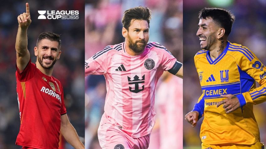 Leagues Cup 2025: ¿Dónde ver los juegos de Cuartos de Final de Tigres, Toluca, Puebla y Pachuca?