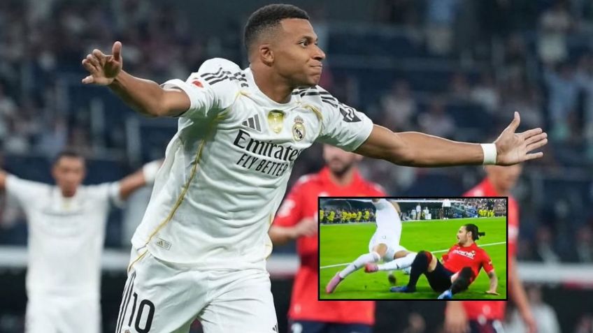 Real Madrid venció a Osasuna con penalti polémico sobre Mbappé en el arranque de LaLiga | VIDEO
