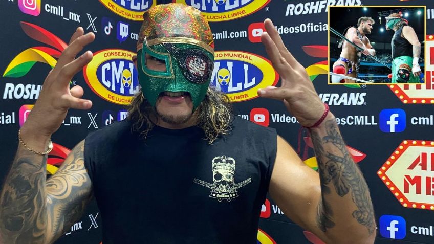 Zandokan Jr. explota contra MJF en el CMLL: "Es un charlatán, ese campeonato regresará a México"
