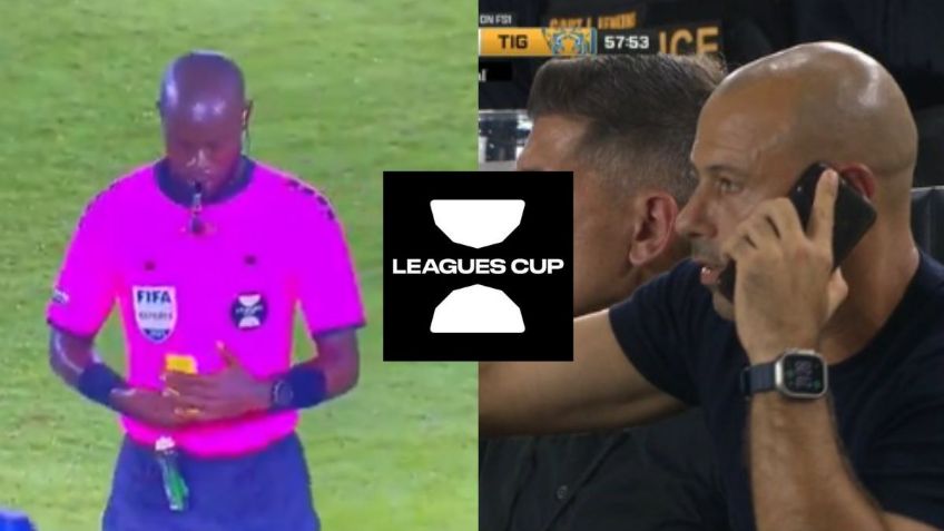 ¿Ayuda? Árbitro evitó expulsar a jugador del Galaxy; Mascherano usó celular en Leagues Cup | VIDEOS
