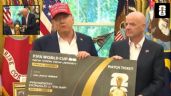 Foto ilustrativa de la nota titulada: Mundial 2026: Gianni Infantino y Donald Trump confirman fecha y sede del sorteo; ¿será en México?