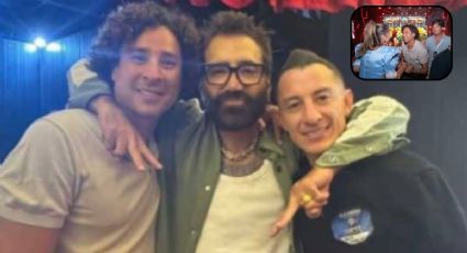 Guillermo Ochoa, aún sin equipo, disfrutó con Andrés Guardado el concierto de Alejandro Fernández