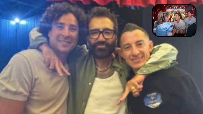 Guillermo Ochoa, aún sin equipo, disfrutó con Andrés Guardado el concierto de Alejandro Fernández