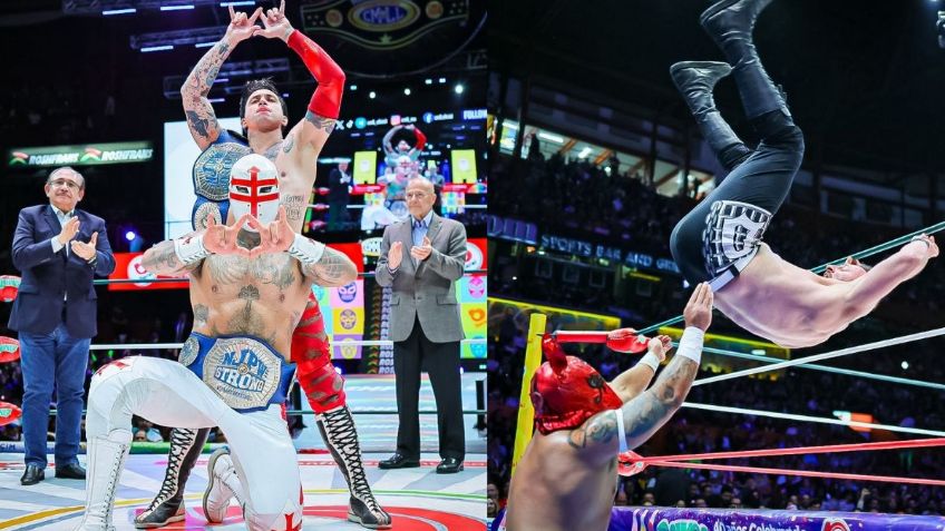 CMLL: TJP y Templario retienen; Donovan Dijak pierde el invicto en la Arena México