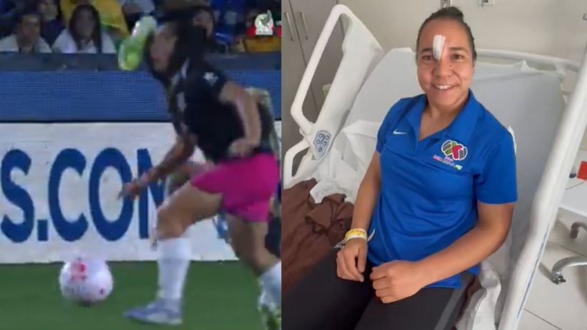 Charlyn Corral reaparece tras operación por lesión en el Duelo de Estrellas: "pronto volveré"