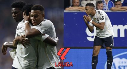 LaLiga: Con doblete de Mbappé, Real Madrid se impone al Oviedo de Rondón y Paunovic