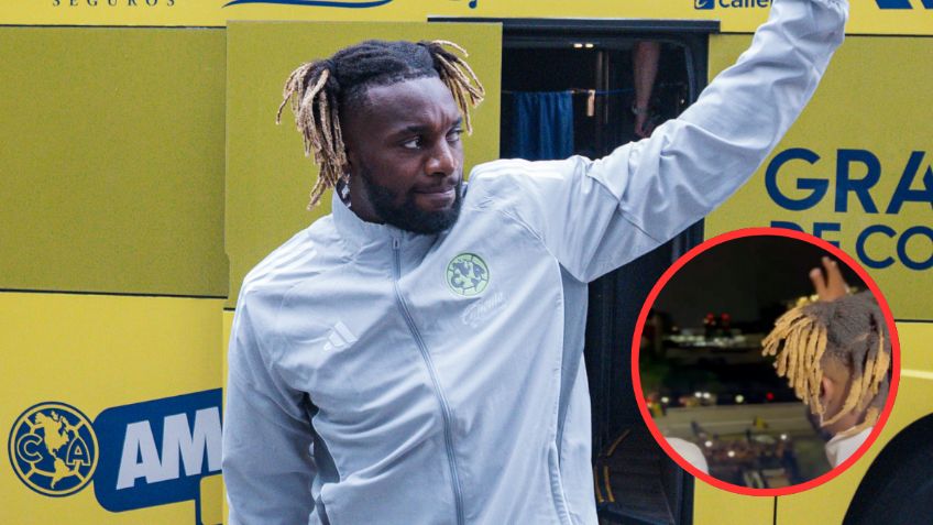 Así reaccionó Allan Saint-Maximin al escuchar a la afición del América corear su nombre | VIDEO