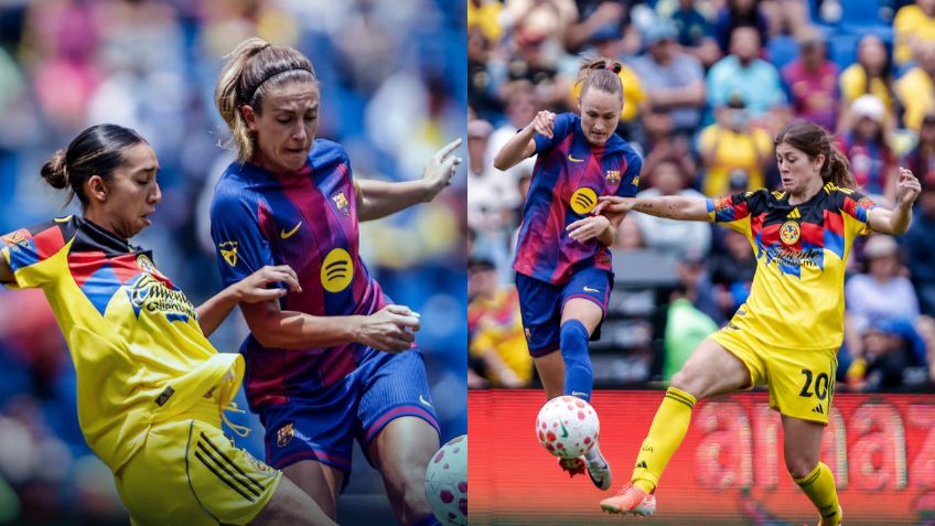 Barcelona Femenil termina su gira en México con partidazo ante el América y otra victoria