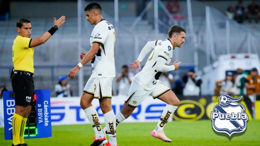Apertura 2025: Aaron Ramsey debuta con Pumas durante empate sin goles ante Puebla | VIDEO