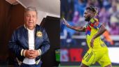 Foto ilustrativa de la nota titulada: Carlos Reinoso elogia a Allan Saint-Maximin tras su debut con América: “nunca vi algo así”