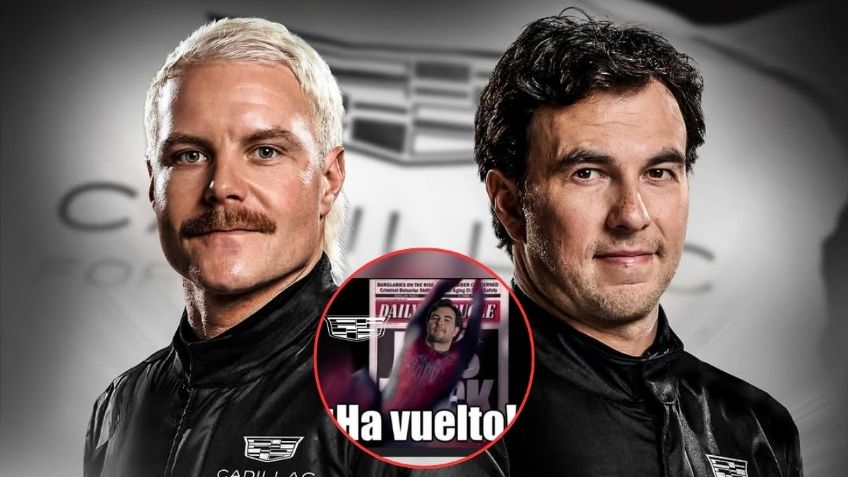 Los MEMES celebran a Checo Pérez y Valtteri Bottas por su llegada a Cadillac en la Fórmula 1
