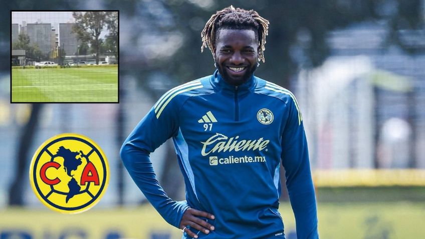Allan Saint-Maximin quiere ser titular con América; sorprende con entrenamiento extra | VIDEO
