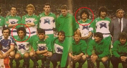 La vez que Hugo Sánchez y Maradona jugaron juntos en la despedida de Michel Platini