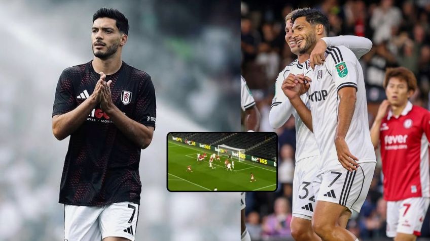 Raúl Jiménez marcó GOLAZO y provocó autogol en la victoria de Fulham ante Bristol City | VIDEO