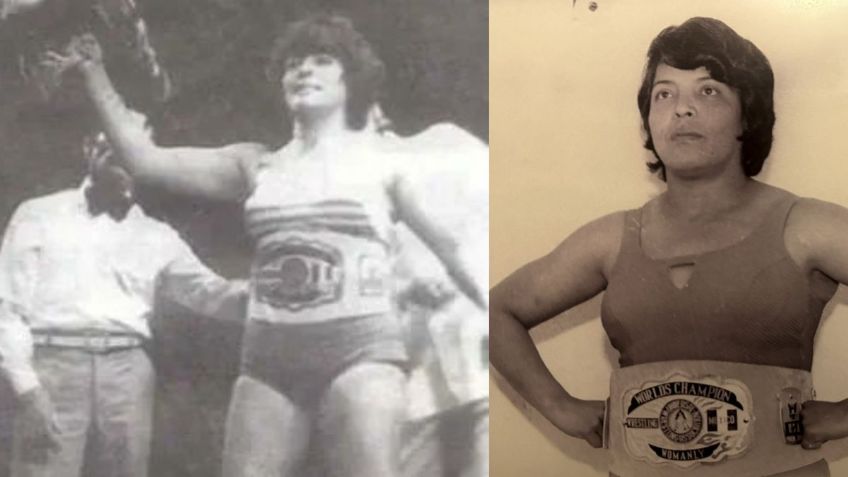 Falleció Estela Molina, la primera campeona mundial mexicana en la historia de la lucha libre
