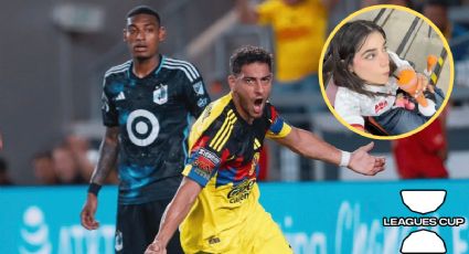 Así reaccionó Sebastián Cáceres al ver a Alana Flores en la Leagues Cup 2025 | VIDEO