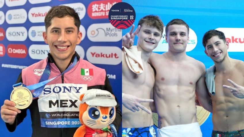 Randal Willars gana bronce en 10 metros y logra la octava medalla de México en Singapur 2025