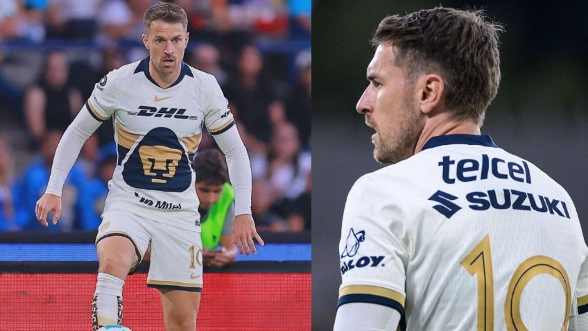 Aaron Ramsey se estrena en la Liga MX y rescata el triunfo de Pumas ante Atlas | VIDEO