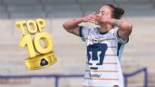 Foto ilustrativa de la nota titulada: Stephanie Ribeiro en modo leyenda: entra al Top 10 de goleadores históricos de Pumas