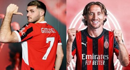 Santiago Gimenez regresa a Milán y desata la locura tras posar junto a Luka Modric | FOTO
