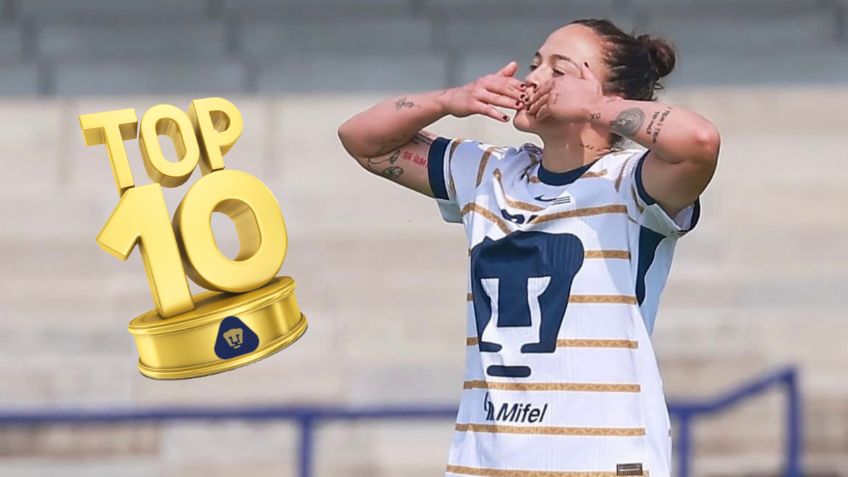 Stephanie Ribeiro en modo leyenda: entra al Top 10 de goleadores históricos de Pumas
