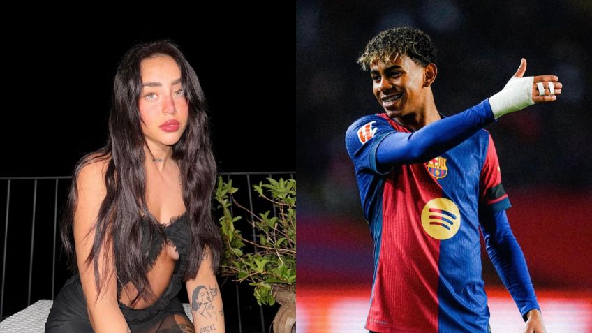 Lamine Yamal tendría una relación secreta con Nicki Nicole, fueron vistos en una discoteca