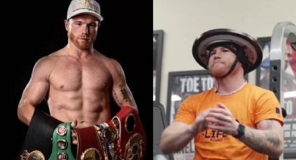 Esta es la poderosa rutina de Canelo Álvarez para fortalecer los músculos del cuello | VIDEO
