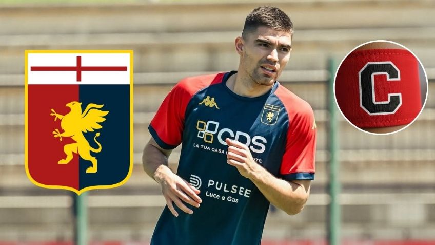 ¡Orgullo mexicano! Johan Vásquez se convertiría en capitán del Genoa en la Serie A