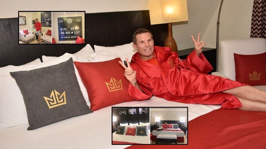 Así era la suite de lujo dedicada a Julio César Chávez en un hotel de Cancún