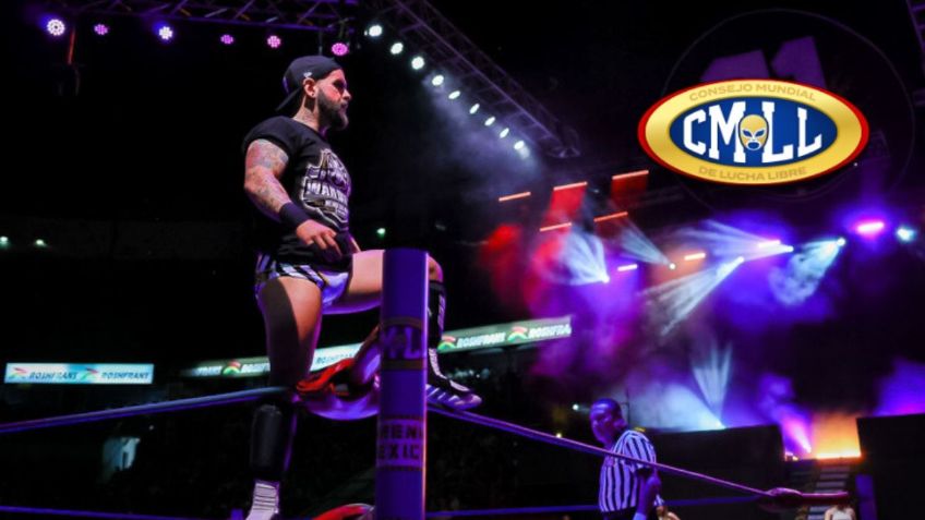 Robbie X confiesa su amor por la lucha libre: "Me encanta venir al CMLL, amo que me abucheen"