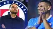Foto ilustrativa de la nota titulada: Apertura 2025: Nicolás Larcamón advierte que Giorgos Giakoumakis quiere salir de Cruz Azul