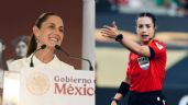 Foto ilustrativa de la nota titulada: Claudia Sheinbaum se solidariza con al árbitra Katia Itzel García tras amenazas