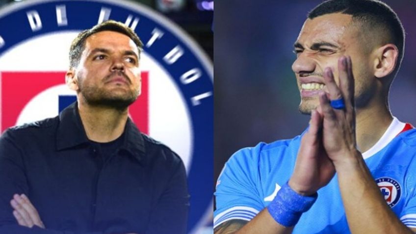 Apertura 2025: Nicolás Larcamón advierte que Giorgos Giakoumakis quiere salir de Cruz Azul