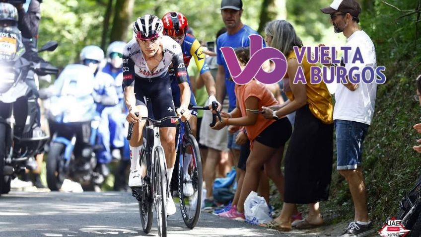 Isaac del Toro termina cuarto en la tercera etapa de la Vuelta a Burgos 2025 y acecha el liderato