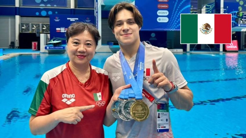 Ma Jin se mantendrá en la Selección Mexicana de Clavados: “Me voy a quedar con Osmar Olvera”
