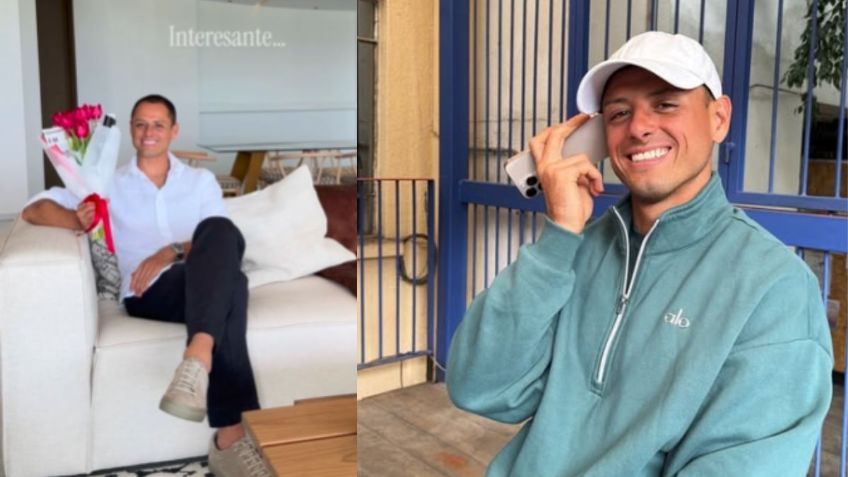 Chicharito Hernández presume que tiene pareja y lo soporta, "a pesar de cómo piensa" | VIDEO