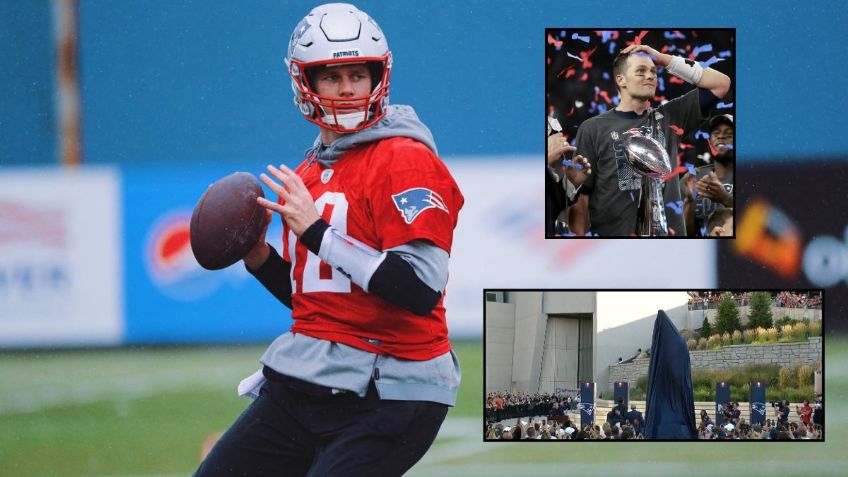 NFL: Así es la estatua de bronce de Tom Brady que honra su legado en el estadio de los Patriots