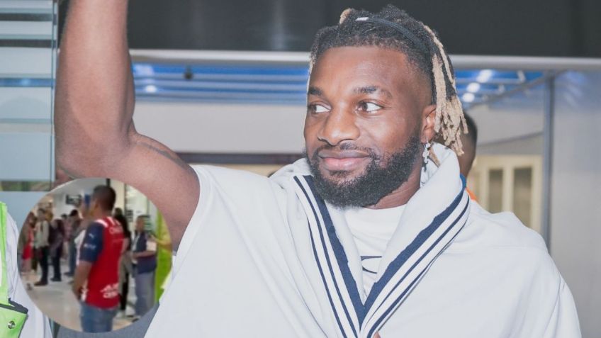 VIDEO: Aficionado de Chivas fue a recibir a Allan Saint-Maximin, refuerzo del América, al AICM