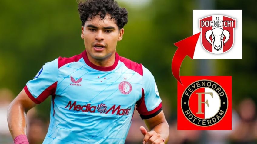 Stéphano Carrillo se va cedido al FC Dordrecht: "es el paso ideal", aseguran en el Feyenoord