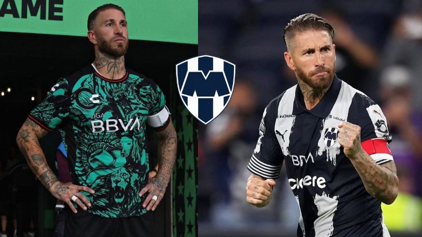 Sergio Ramos sorprende con nuevo look en el regreso de Monterrey a la Liga MX
