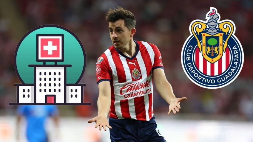 Chivas perdería a Alan Mozo para el resto del Apertura 2025; necesitaría cirugía