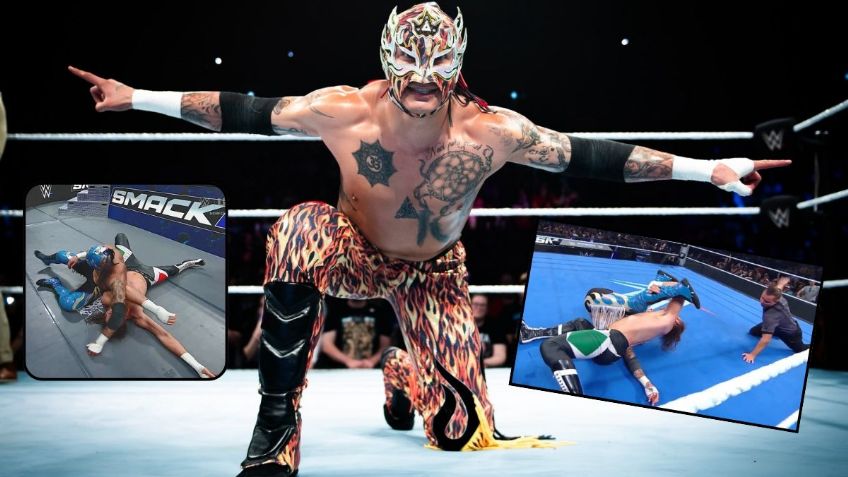 WWE: Rey Fénix, cerca de vencer a Sami Zayn por el título de EU en SmackDown | VIDEOS