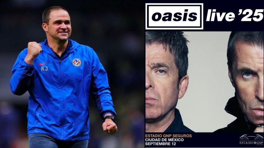André Jardine asiste al concierto de Oasis en CDMX, previo al América vs Chivas | FOTO