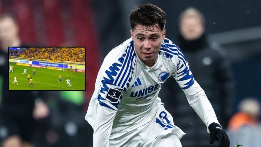 Rodrigo Huescas se luce con el Copenhague con asistencia para gol | VIDEO