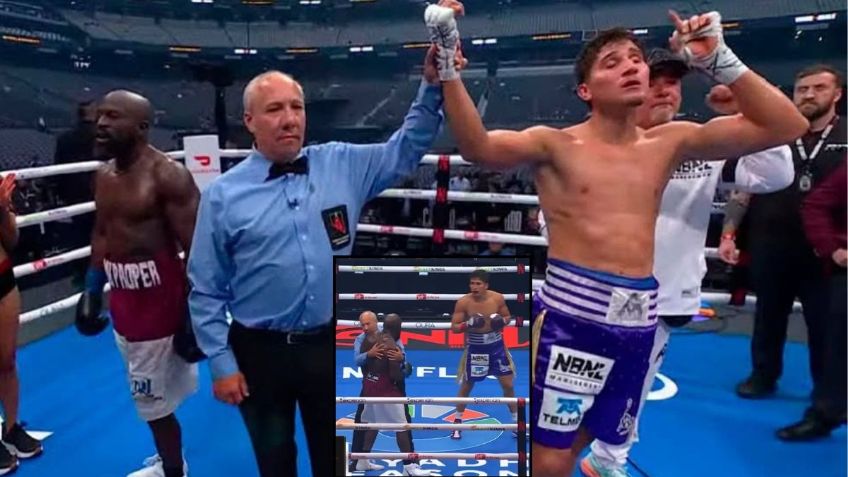 Marco Verde venció por nocaut técnico a Sona Akale, quien reclamó la decisión | VIDEO