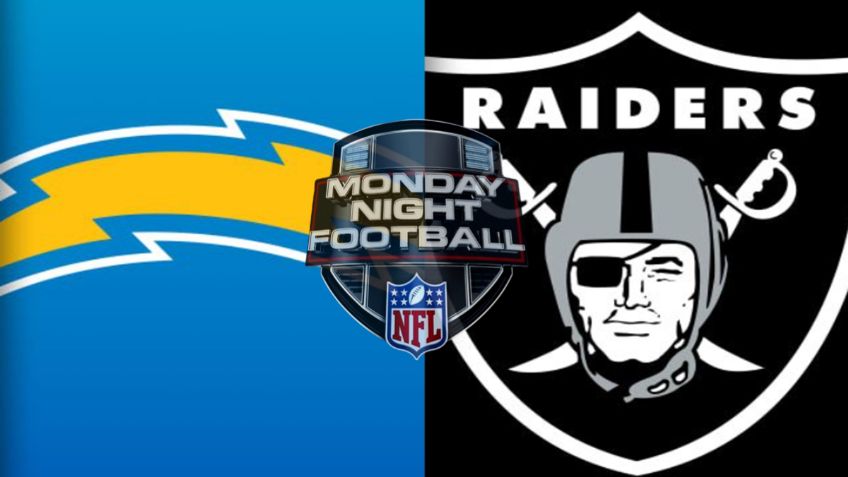 Chargers vs Raiders: ¿A qué hora y dónde ver el Monday Night Football de la Semana 2 de la NFL?
