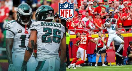 NFL 2025: Philadelphia Eagles derrotan a Kansas City Chiefs, a domicilio, con histórico 20-17