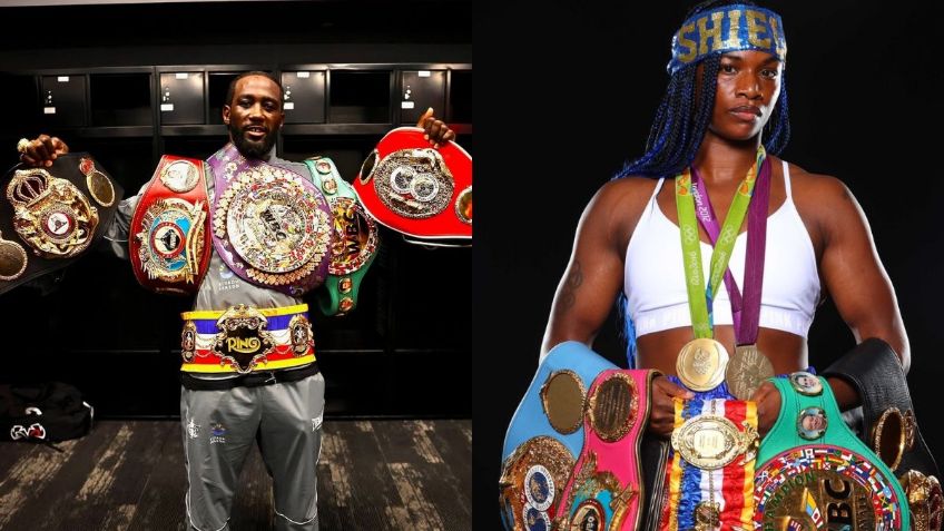 Terence Crawford y Claressa Shields, únicos en tener este impresionante récord en el boxeo