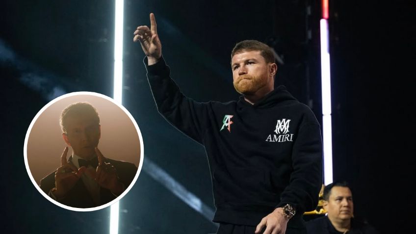 Michael Buffer cometió un grave error al presentar a Canelo Álvarez ante Crawford | VIDEO