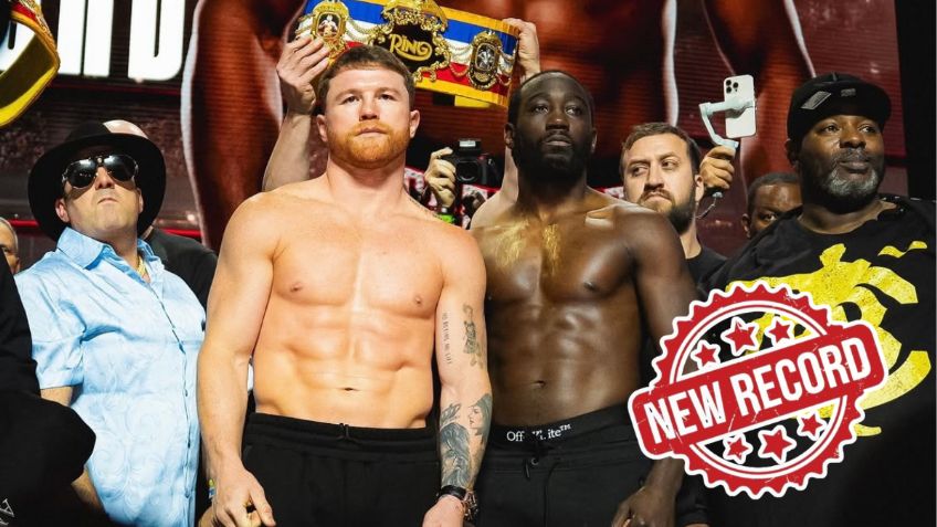 Canelo Álvarez acepta su derrota, pero bate récord conjunto con Terence Crawford en EEUU